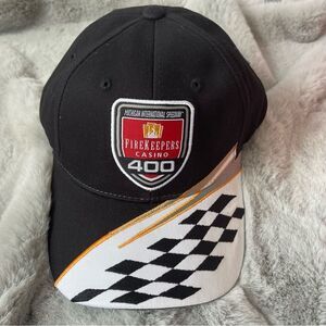 NWT NASCAR FireKeepers Casino 400 Black Cap / Hat